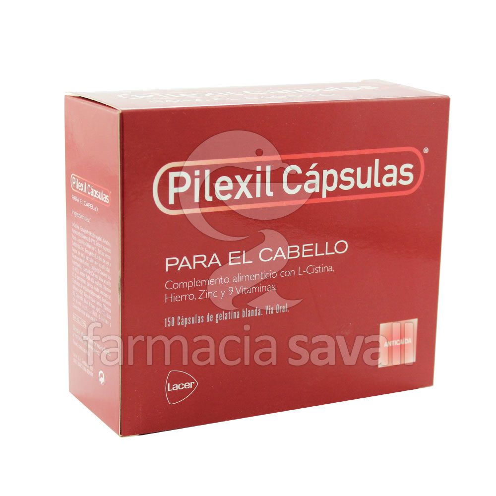 PILEXIL 150 CAPSULAS PARA EL CABELLO 