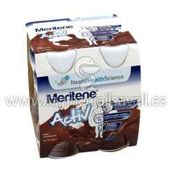 MERITENE ACTIV SABOR CHOCOLATE 4 X 125 ML