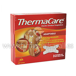 THERMACARE PARCHES TERMICOS ADAPTABLE 3 UDS
