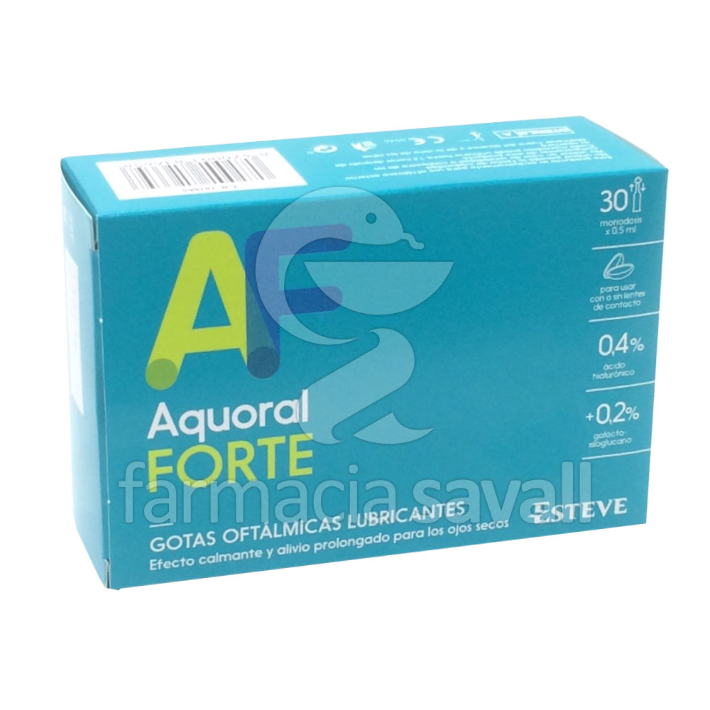 Aquoral Forte Multidosis Gotas oftálmicas estériles 10 ml